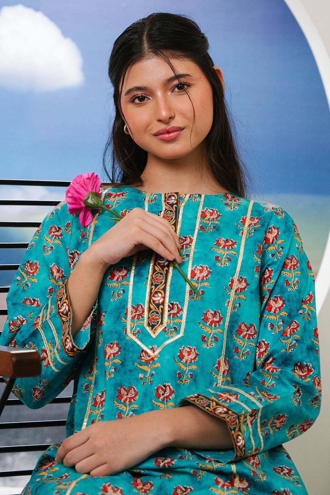 Zellbury | Summer Pret | Kurta - 1840 by Maria Faisal - Registered Vendor of : Zellbury Women - type : Essential Pret - 100% original wedding dresses
