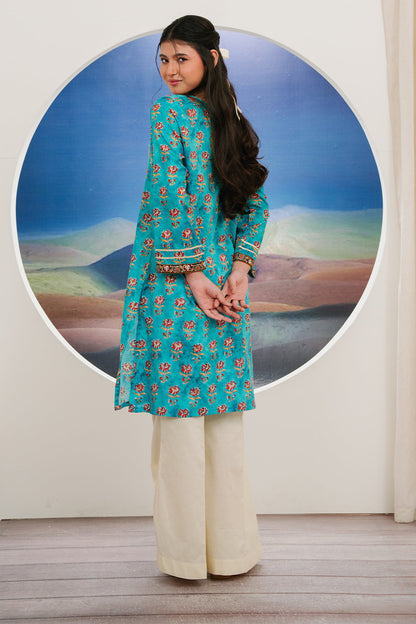 Zellbury | Summer Pret | Kurta - 1840 by Maria Faisal - Registered Vendor of : Zellbury Women - type : Essential Pret - 100% original wedding dresses