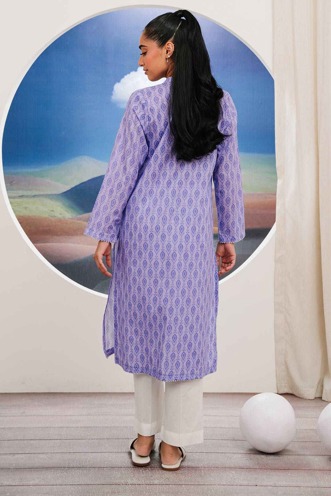 Zellbury | Summer Pret | Embroidered Kurta - 1849 by Maria Faisal - Registered Vendor of : Zellbury Women - type : Essential Pret - 100% original wedding dresses