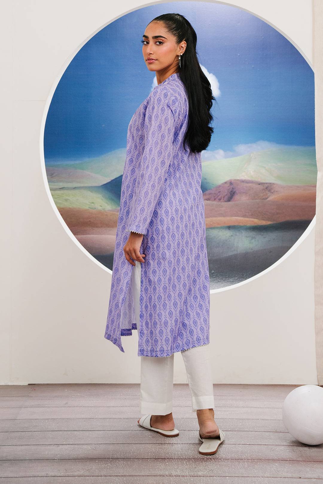 Zellbury | Summer Pret | Embroidered Kurta - 1849 by Maria Faisal - Registered Vendor of : Zellbury Women - type : Essential Pret - 100% original wedding dresses