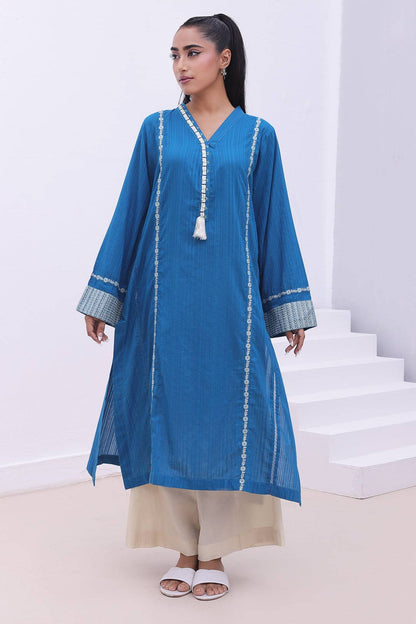 Zellbury | Summer Pret | Embroidered Kurta - 1864 by Maria Faisal - Registered Vendor of : Zellbury Women - type : Signature Pret - 100% original wedding dresses