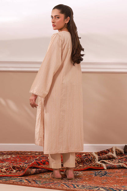 Zellbury | Summer Pret | Embroidered Kurta - 1866 by Maria Faisal - Registered Vendor of : Zellbury Women - type : Signature Pret - 100% original wedding dresses