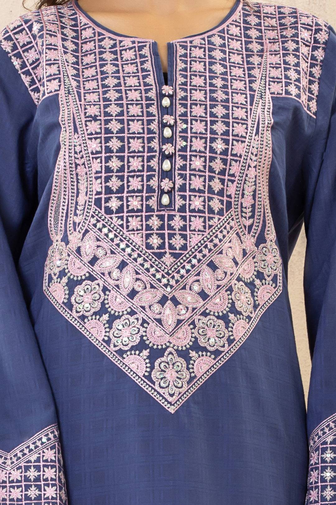 Zellbury | Summer Pret | Embroidered Kurta - 2014 by Maria Faisal - Registered Vendor of : Zellbury Women - type : Signature Pret - 100% original wedding dresses