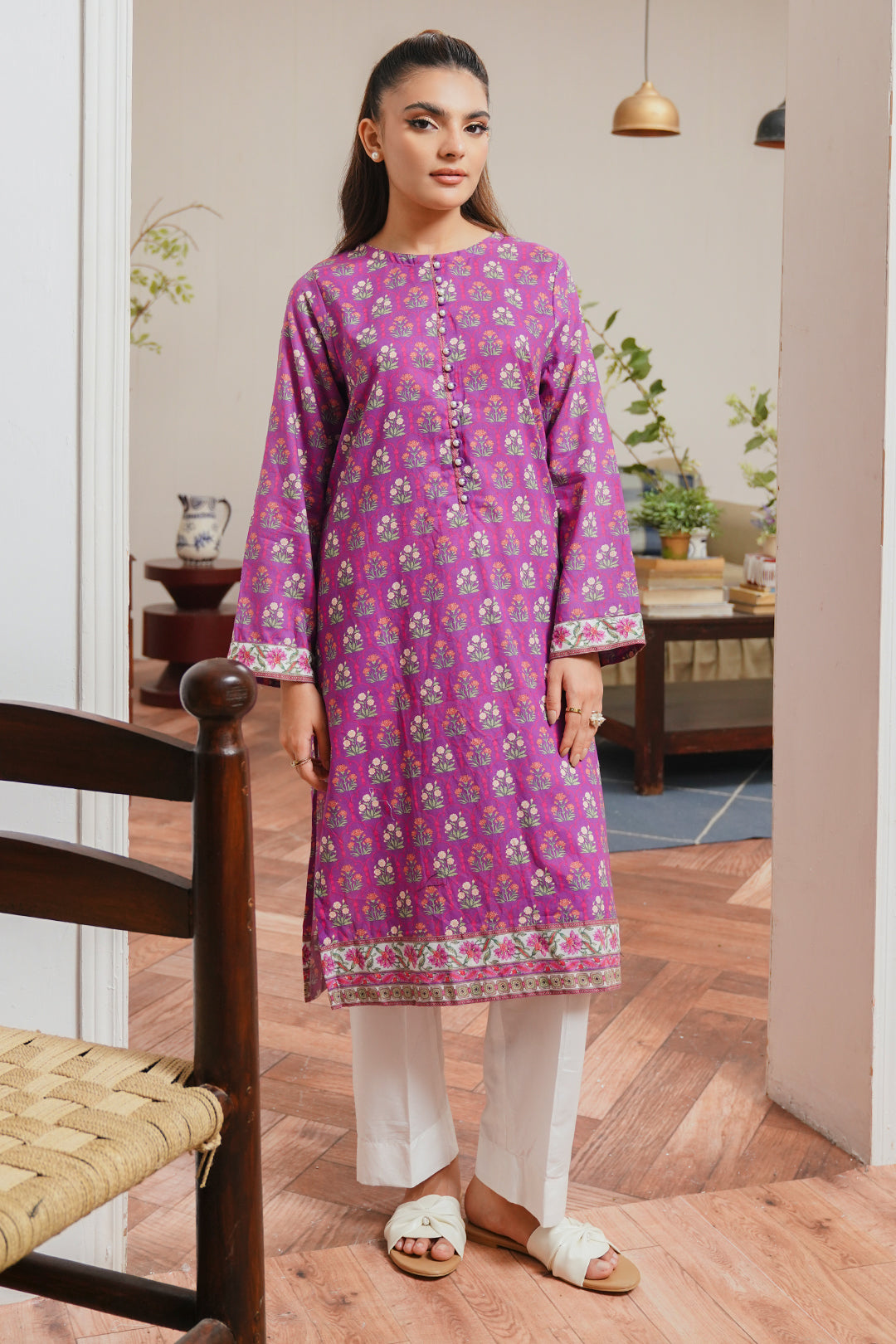 Zellbury | Summer Pret | Kurta - 2034 by Maria Faisal - Registered Vendor of : Zellbury Women - type : Essential Pret - 100% original wedding dresses