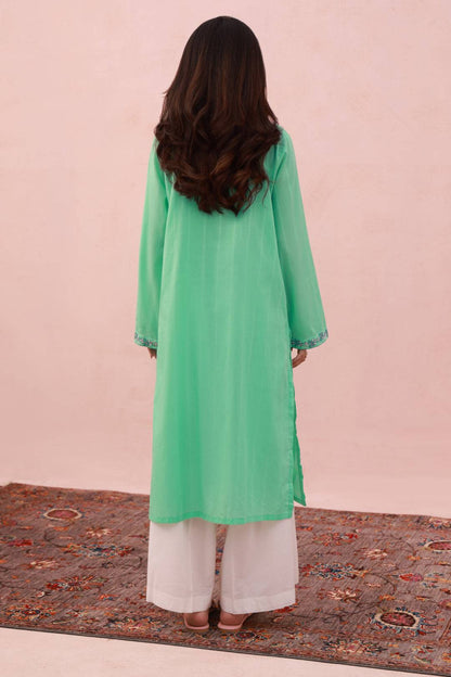 Zellbury | Summer Pret | Embroidered Kurta - 2039 by Maria Faisal - Registered Vendor of : Zellbury Women - type : Essential Pret - 100% original wedding dresses