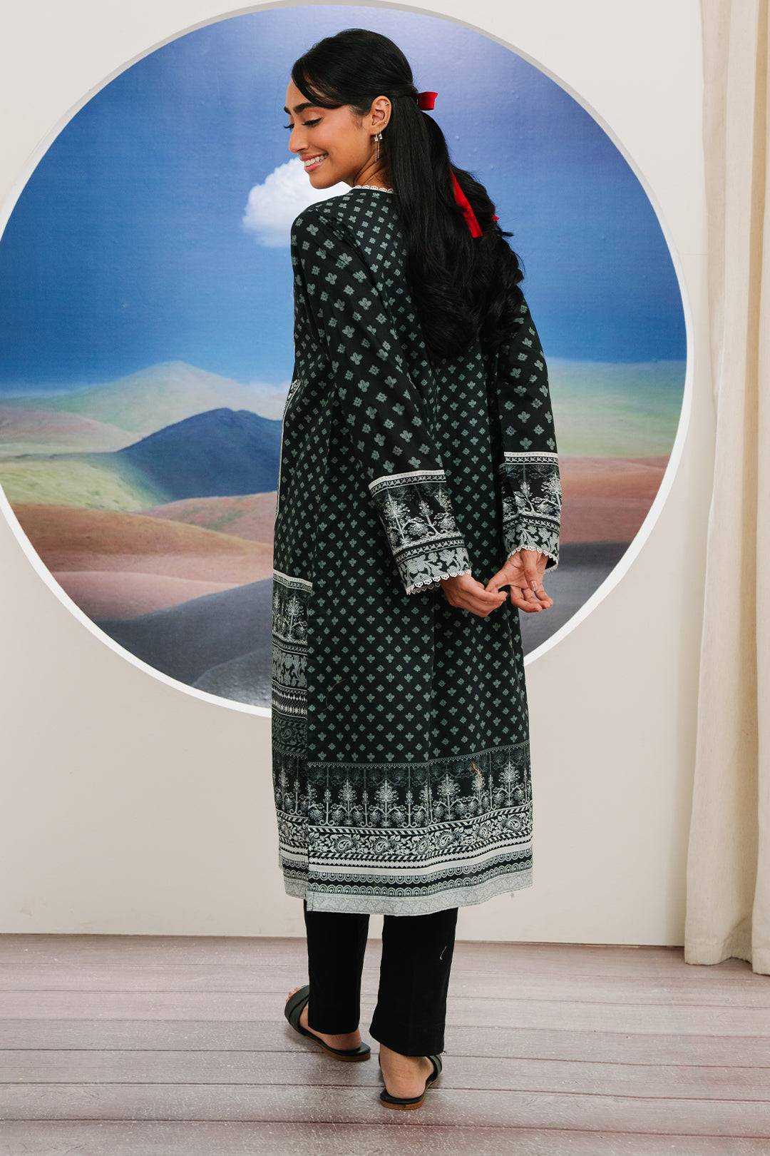 Zellbury | Summer Pret | Embroidered Kurta - 2042 by Maria Faisal - Registered Vendor of : Zellbury Women - type : Essential Pret - 100% original wedding dresses