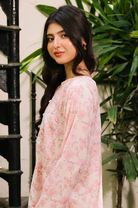 Zellbury | Summer Pret | Embroidered Kurta - 2045 by Maria Faisal - Registered Vendor of : Zellbury Women - type : Essential Pret - 100% original wedding dresses