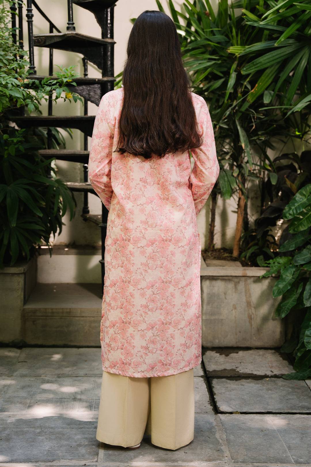 Zellbury | Summer Pret | Embroidered Kurta - 2045 by Maria Faisal - Registered Vendor of : Zellbury Women - type : Essential Pret - 100% original wedding dresses