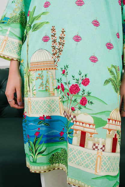 Zellbury | Summer Pret | Embroidered Kurta - 2046 by Maria Faisal - Registered Vendor of : Zellbury Women - type : Essential Pret - 100% original wedding dresses