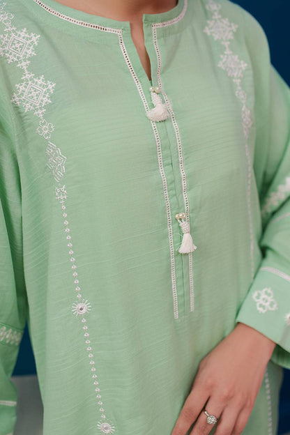 Zellbury | Summer Pret | Embroidered Kurta - 2049 by Maria Faisal - Registered Vendor of : Zellbury Women - type : Signature Pret - 100% original wedding dresses