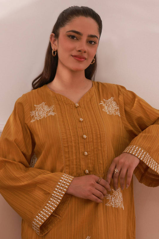 Zellbury | Summer Pret | Embroidered Kurta - 2051 by Maria Faisal - Registered Vendor of : Zellbury Women - type : Signature Pret - 100% original wedding dresses