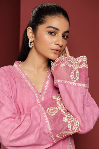 Zellbury | Summer Pret | Embroidered Kurta - 2056 by Maria Faisal - Registered Vendor of : Zellbury Women - type : Signature Pret - 100% original wedding dresses