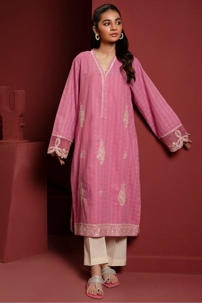 Zellbury | Summer Pret | Embroidered Kurta - 2056 by Maria Faisal - Registered Vendor of : Zellbury Women - type : Signature Pret - 100% original wedding dresses