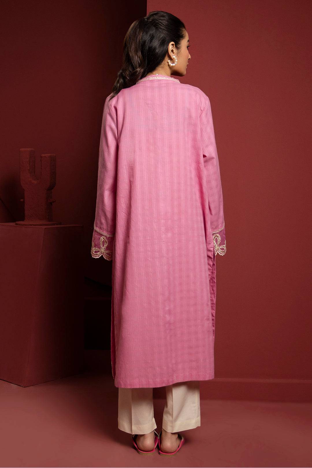 Zellbury | Summer Pret | Embroidered Kurta - 2056 by Maria Faisal - Registered Vendor of : Zellbury Women - type : Signature Pret - 100% original wedding dresses