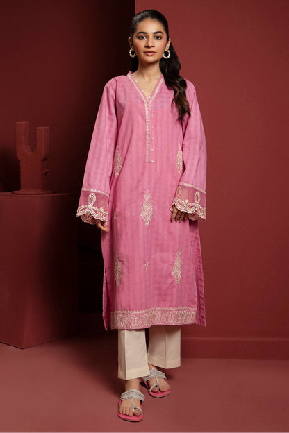 Zellbury | Summer Pret | Embroidered Kurta - 2056 by Maria Faisal - Registered Vendor of : Zellbury Women - type : Signature Pret - 100% original wedding dresses