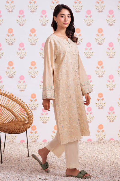 Zellbury | Summer Pret | Embroidered Kurta - 2140 by Maria Faisal - Registered Vendor of : Zellbury Women - type : Signature Pret - 100% original wedding dresses