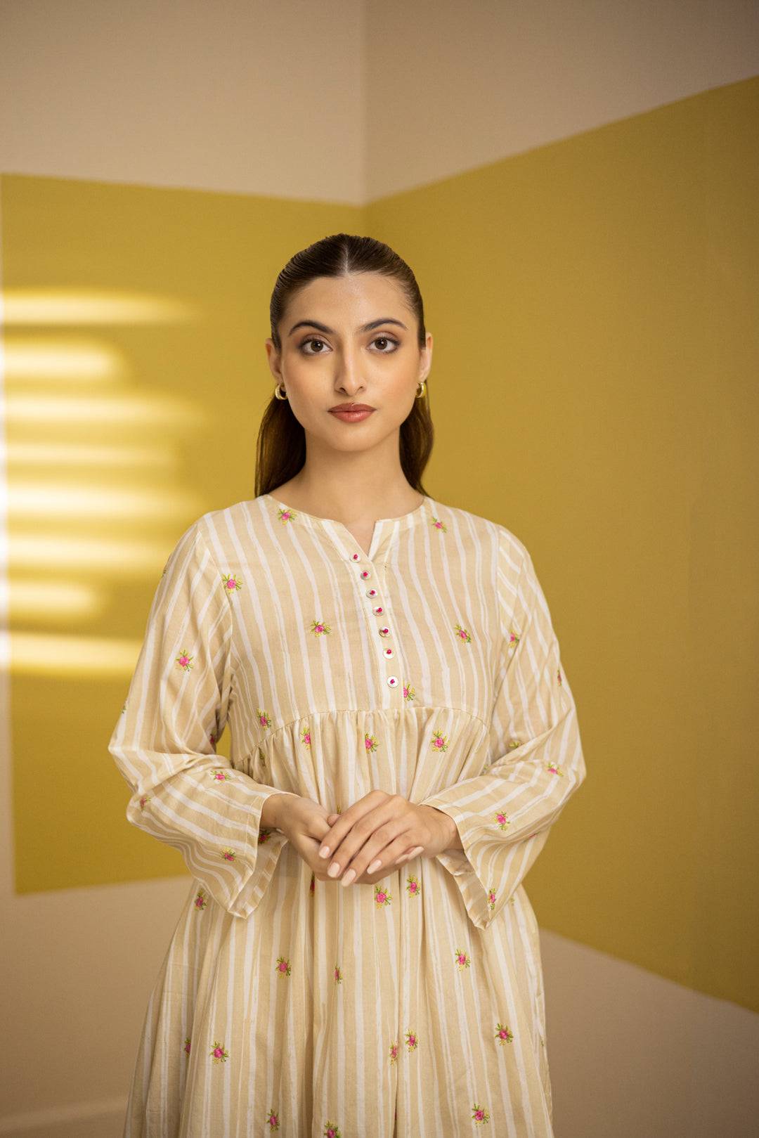 Zellbury | Summer Pret | Embroidered Kurta Trouser - 1527 by Maria Faisal - Registered Vendor of : Zellbury Women - type : Essential Pret - 100% original wedding dresses