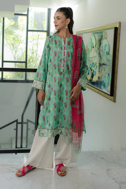 Zellbury | Summer Pret | Embroidered Kurta Dupatta - 1704 by Maria Faisal - Registered Vendor of : Zellbury Women - type : Essential Pret - 100% original wedding dresses