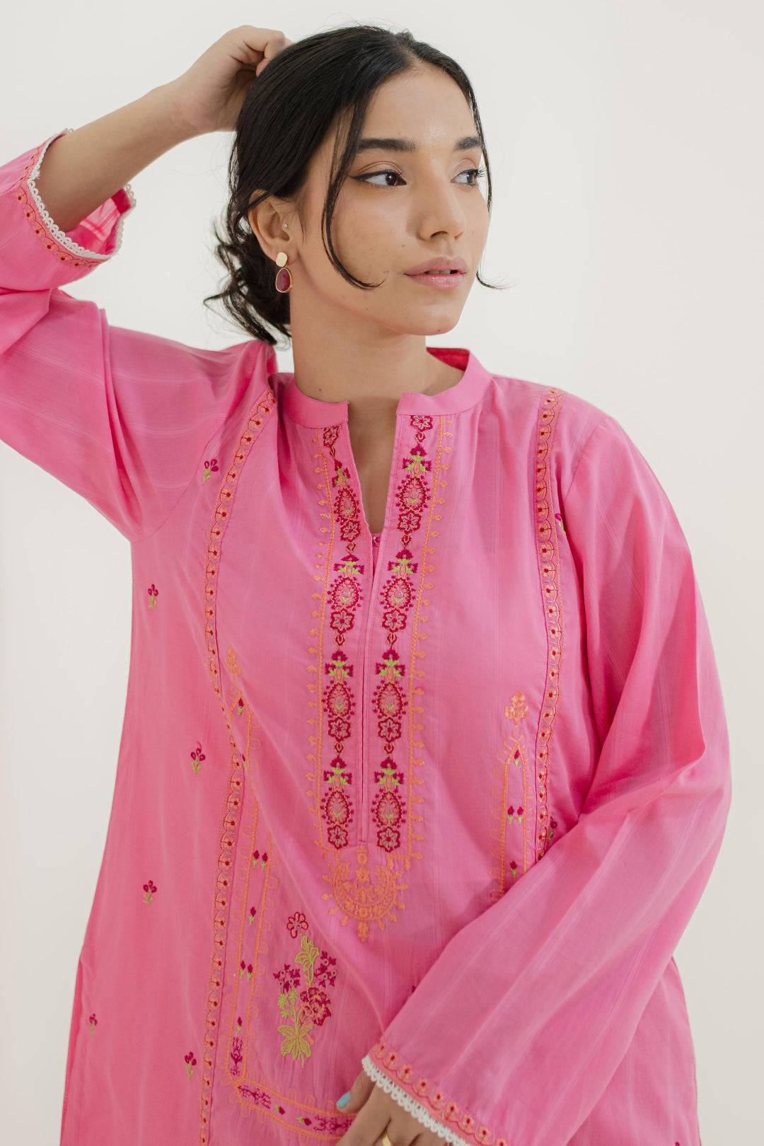 Zellbury | Summer Pret | Embroidered Kurta Trouser - 1734 by Maria Faisal - Registered Vendor of : Zellbury Women - type : Essential Pret - 100% original wedding dresses