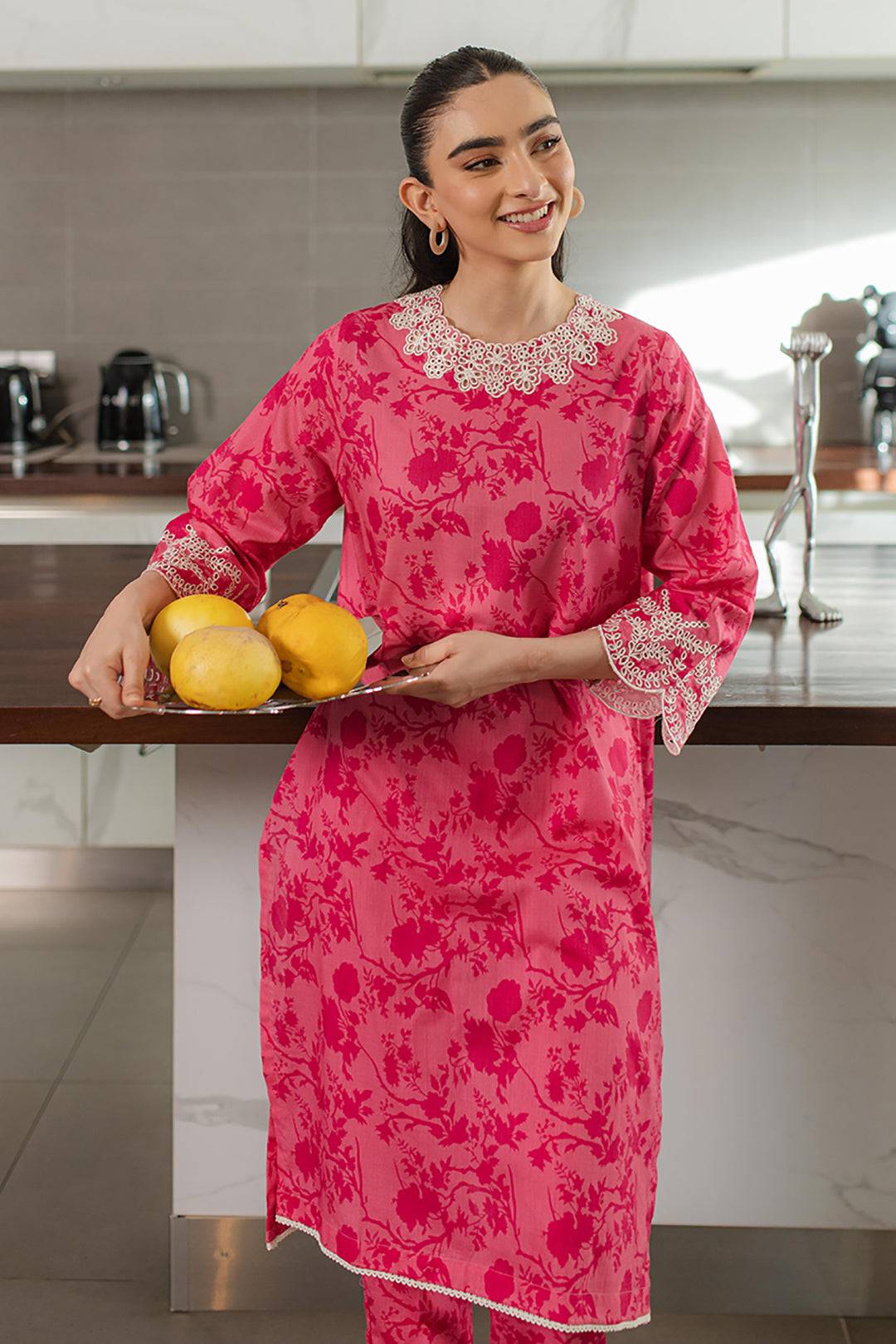 Zellbury | Summer Pret | Embroidered Kurta Trouser - 1739 by Maria Faisal - Registered Vendor of : Zellbury Women - type : Essential Pret - 100% original wedding dresses