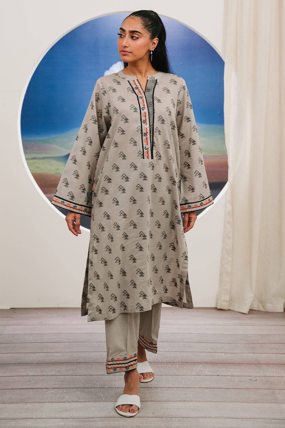 Zellbury | Summer Pret | Embroidered Kurta Trouser - 1769 - Signature Pret 