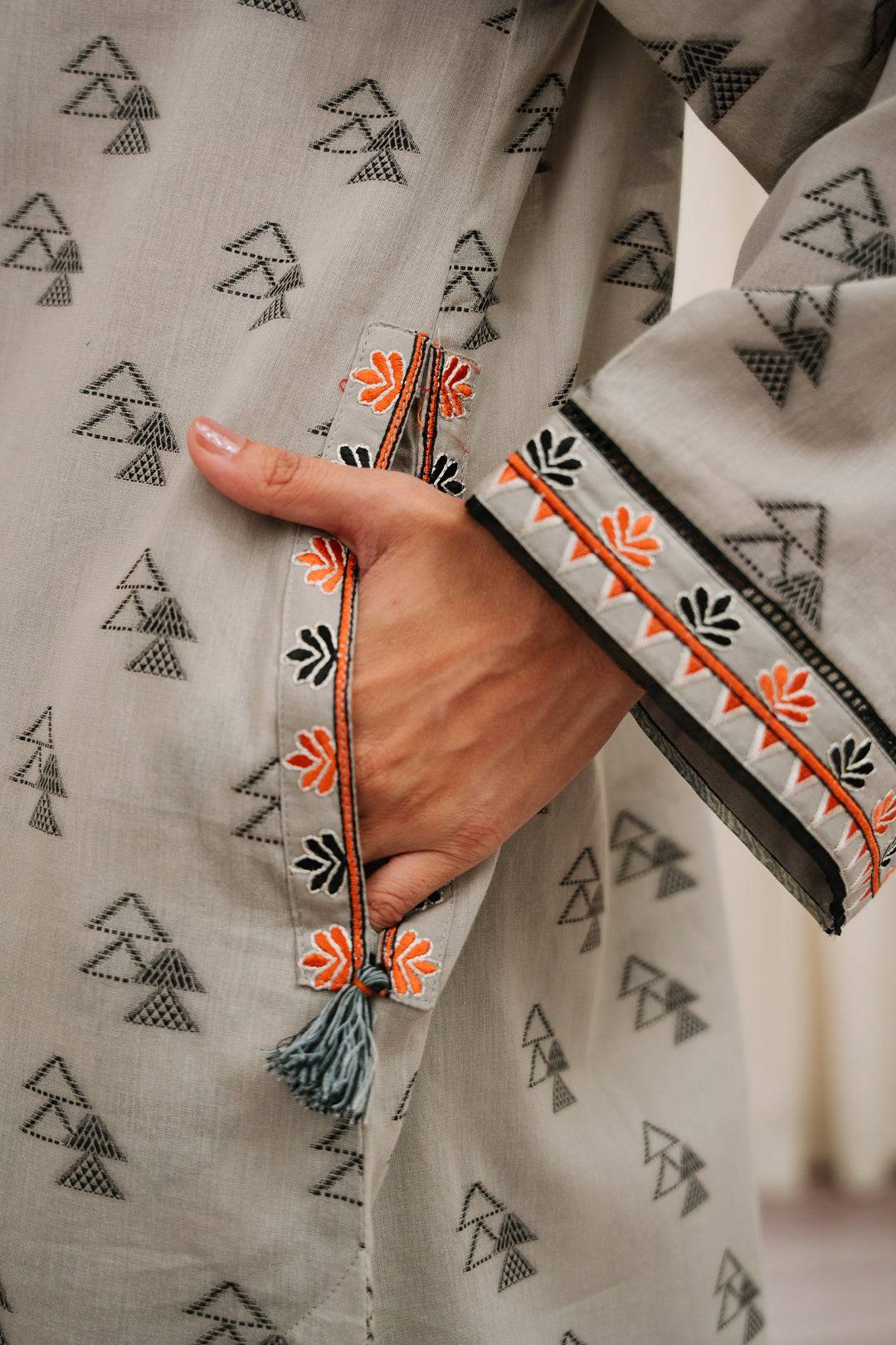 Zellbury | Summer Pret | Embroidered Kurta Trouser - 1769 by Maria Faisal - Registered Vendor of : Zellbury Women - type : Signature Pret - 100% original wedding dresses
