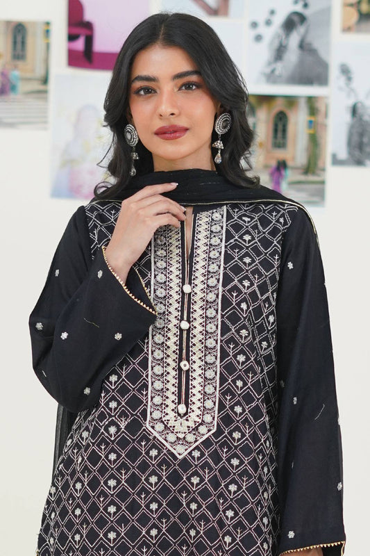 Zellbury | Summer Pret | Embroidered Kurta Dupatta - 1772 by Maria Faisal - Registered Vendor of : Zellbury Women - type : Signature Pret - 100% original wedding dresses