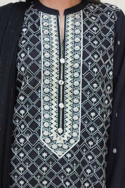 Zellbury | Summer Pret | Embroidered Kurta Dupatta - 1772 by Maria Faisal - Registered Vendor of : Zellbury Women - type : Signature Pret - 100% original wedding dresses