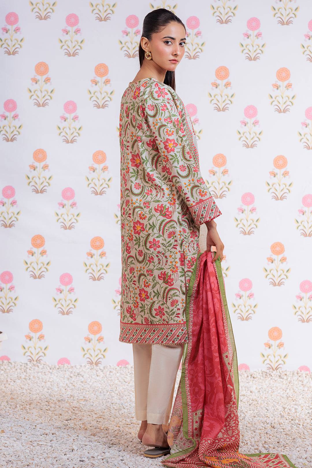Zellbury | Summer Pret | Embroidered Kurta Dupatta - 1895 by Maria Faisal - Registered Vendor of : Zellbury Women - type : Essential Pret - 100% original wedding dresses