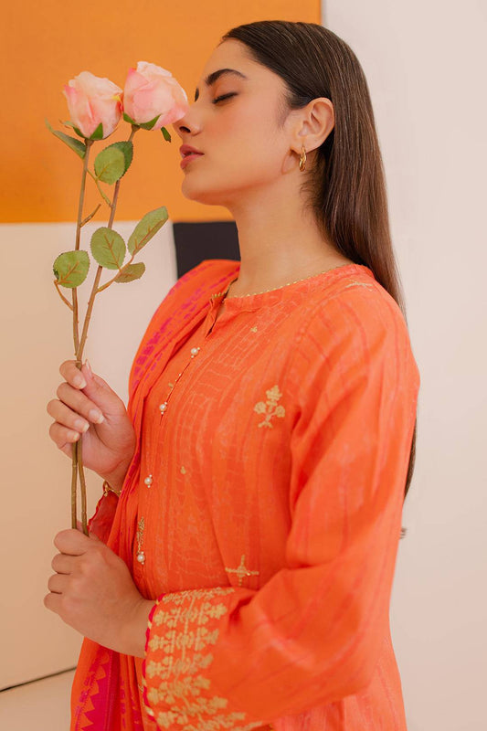 Zellbury | Summer Pret | Embroidered Kurta Dupatta - 1899 by Maria Faisal - Registered Vendor of : Zellbury Women - type : Essential Pret - 100% original wedding dresses