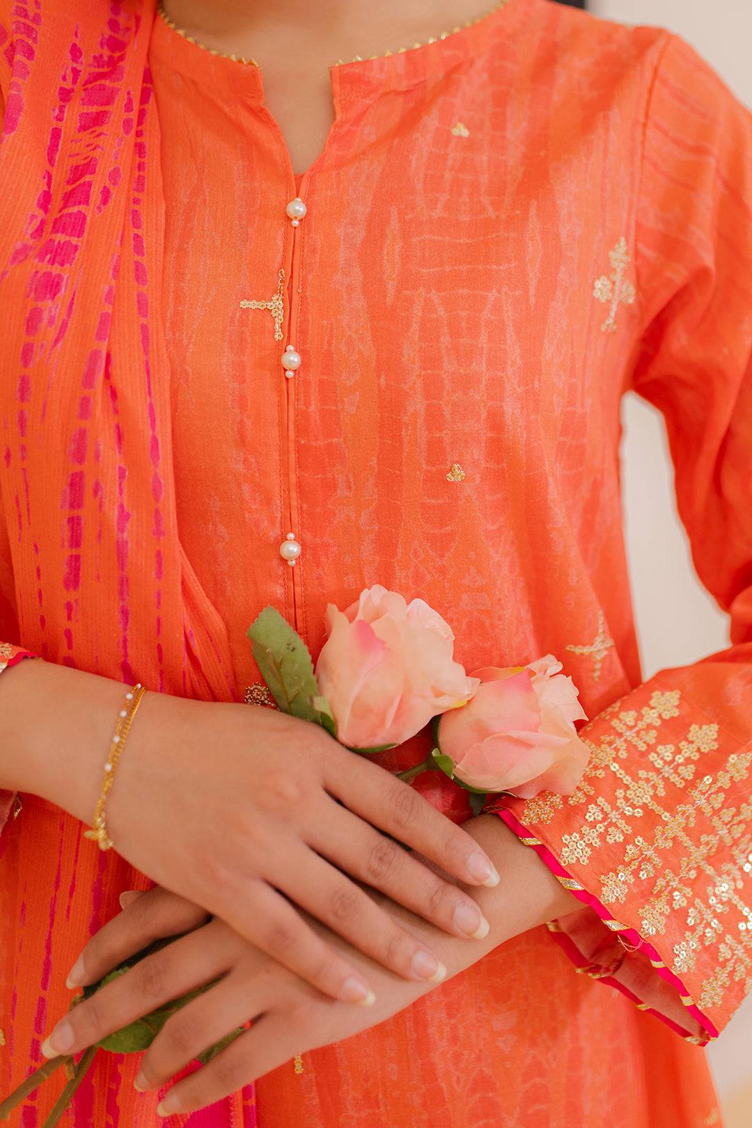 Zellbury | Summer Pret | Embroidered Kurta Dupatta - 1899 by Maria Faisal - Registered Vendor of : Zellbury Women - type : Essential Pret - 100% original wedding dresses