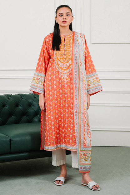 Zellbury | Summer Pret | Embroidered Kurta Dupatta - 1902 by Maria Faisal - Registered Vendor of : Zellbury Women - type : Essential Pret - 100% original wedding dresses