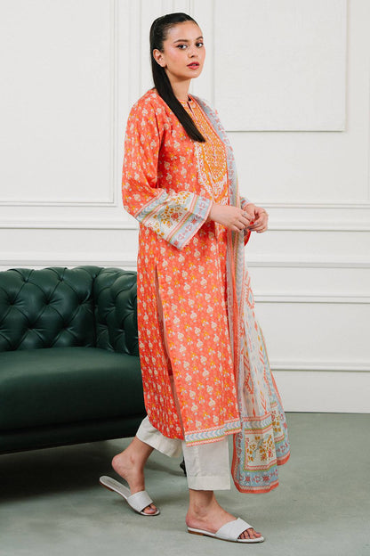 Zellbury | Summer Pret | Embroidered Kurta Dupatta - 1902 by Maria Faisal - Registered Vendor of : Zellbury Women - type : Essential Pret - 100% original wedding dresses
