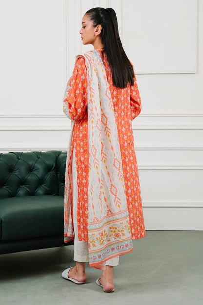 Zellbury | Summer Pret | Embroidered Kurta Dupatta - 1902 by Maria Faisal - Registered Vendor of : Zellbury Women - type : Essential Pret - 100% original wedding dresses