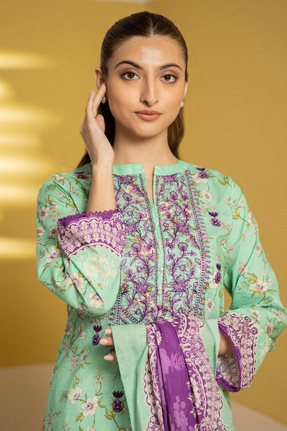 Zellbury | Summer Pret | Embroidered Kurta Dupatta - 1903 by Maria Faisal - Registered Vendor of : Zellbury Women - type : Essential Pret - 100% original wedding dresses