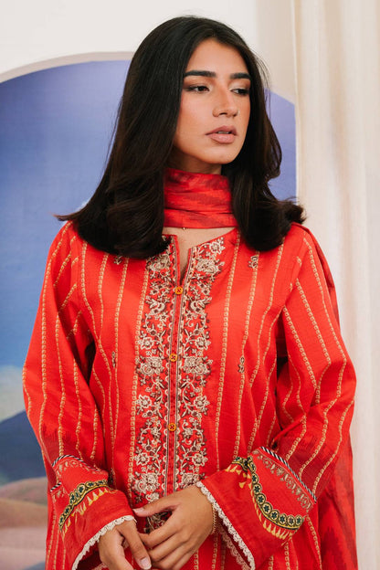 Zellbury | Summer Pret | Embroidered Kurta Dupatta - 1904 by Maria Faisal - Registered Vendor of : Zellbury Women - type : Essential Pret - 100% original wedding dresses