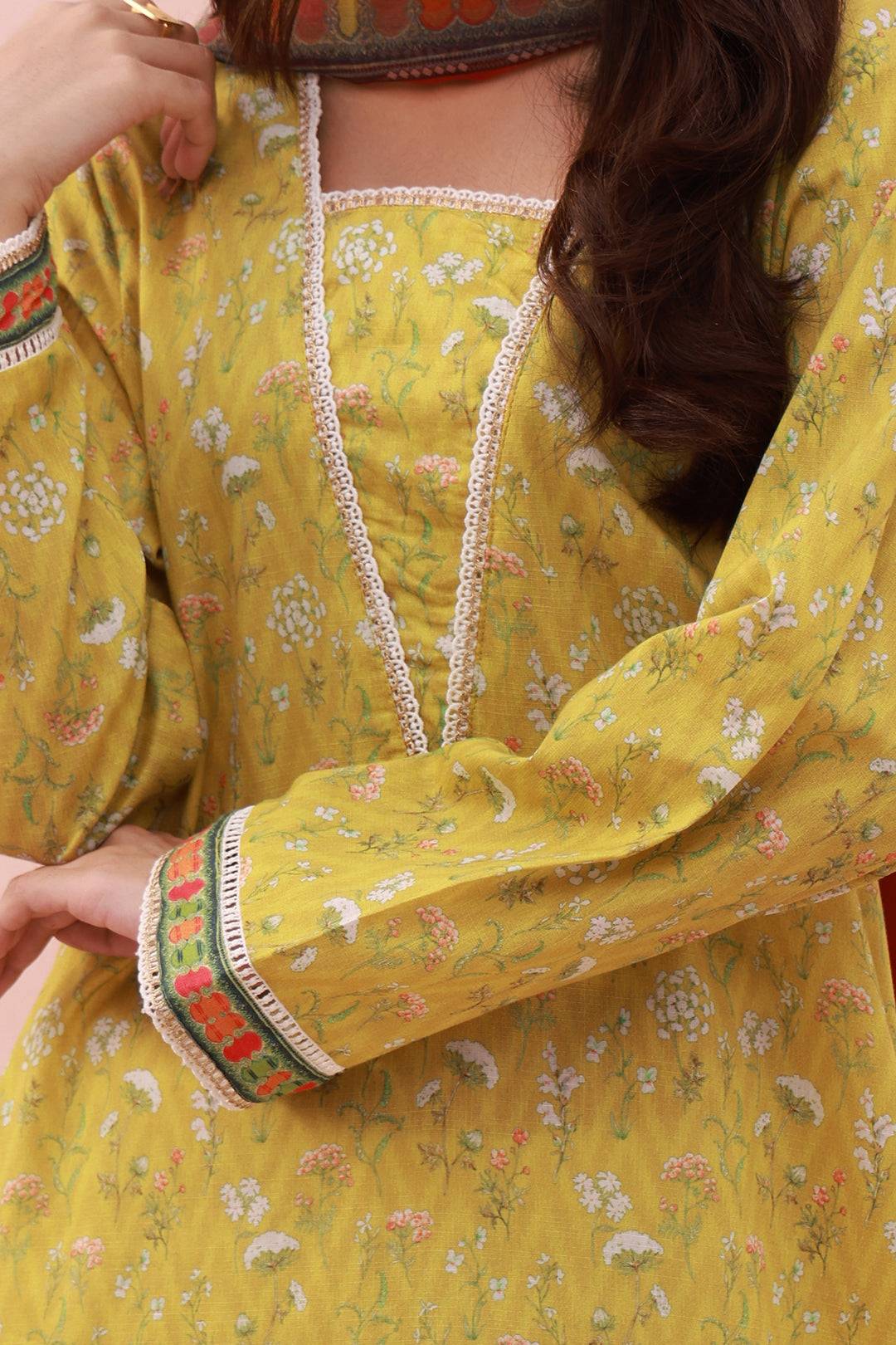 Zellbury | Summer Pret | Embroidered Kurta Dupatta - 1905 by Maria Faisal - Registered Vendor of : Zellbury Women - type : Essential Pret - 100% original wedding dresses