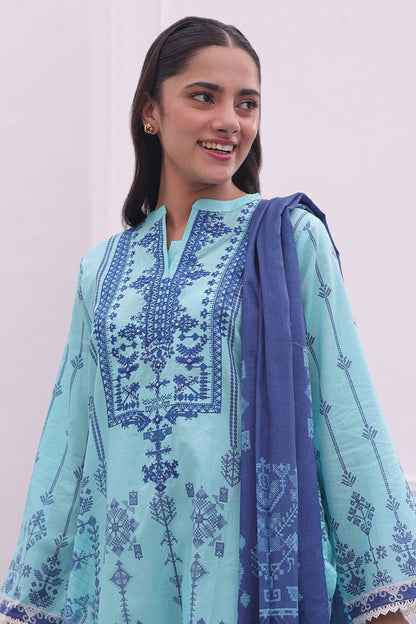 Zellbury | Summer Pret | Embroidered Kurta Dupatta - 1907 by Maria Faisal - Registered Vendor of : Zellbury Women - type : Essential Pret - 100% original wedding dresses