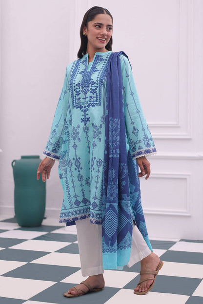 Zellbury | Summer Pret | Embroidered Kurta Dupatta - 1907 by Maria Faisal - Registered Vendor of : Zellbury Women - type : Essential Pret - 100% original wedding dresses