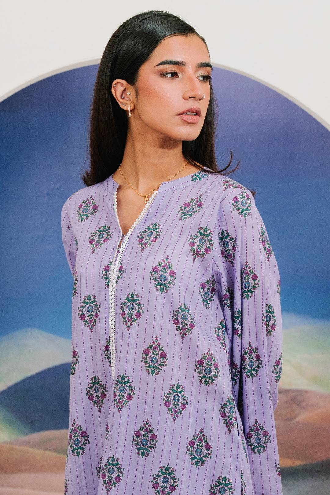 Zellbury | Summer Pret | Kurta Trouser - 1917 by Maria Faisal - Registered Vendor of : Zellbury Women - type : Essential Pret - 100% original wedding dresses