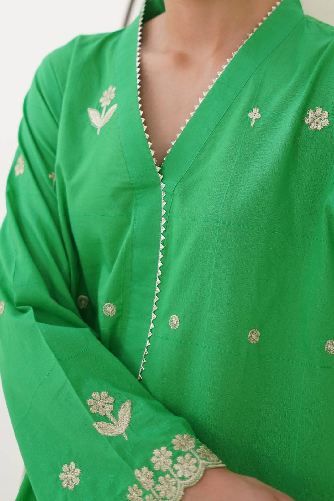 Zellbury | Summer Pret | Embroidered Kurta Trouser - 1933 by Maria Faisal - Registered Vendor of : Zellbury Women - type : Essential Pret - 100% original wedding dresses