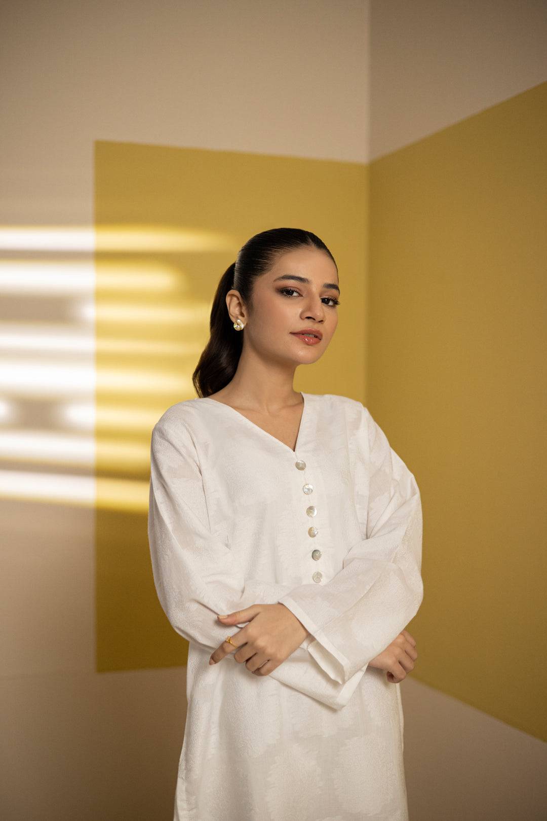 Zellbury | Summer Pret | Kurta Trouser - 1934 by Maria Faisal - Registered Vendor of : Zellbury Women - type : Essential Pret - 100% original wedding dresses
