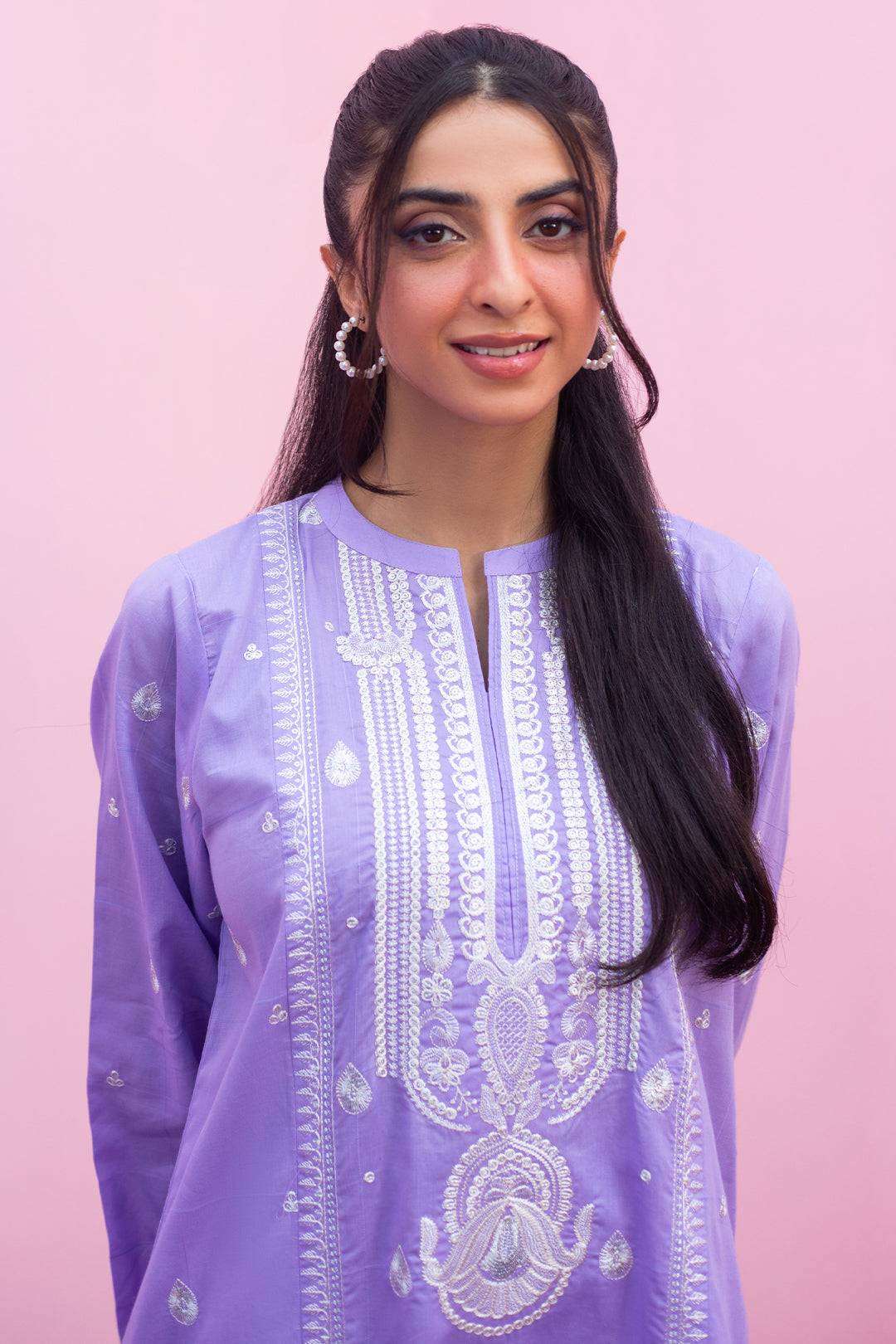 Zellbury | Summer Pret | Embroidered Kurta Trouser - 1935 by Maria Faisal - Registered Vendor of : Zellbury Women - type : Essential Pret - 100% original wedding dresses