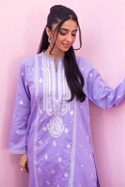 Zellbury | Summer Pret | Embroidered Kurta Trouser - 1935 by Maria Faisal - Registered Vendor of : Zellbury Women - type : Essential Pret - 100% original wedding dresses
