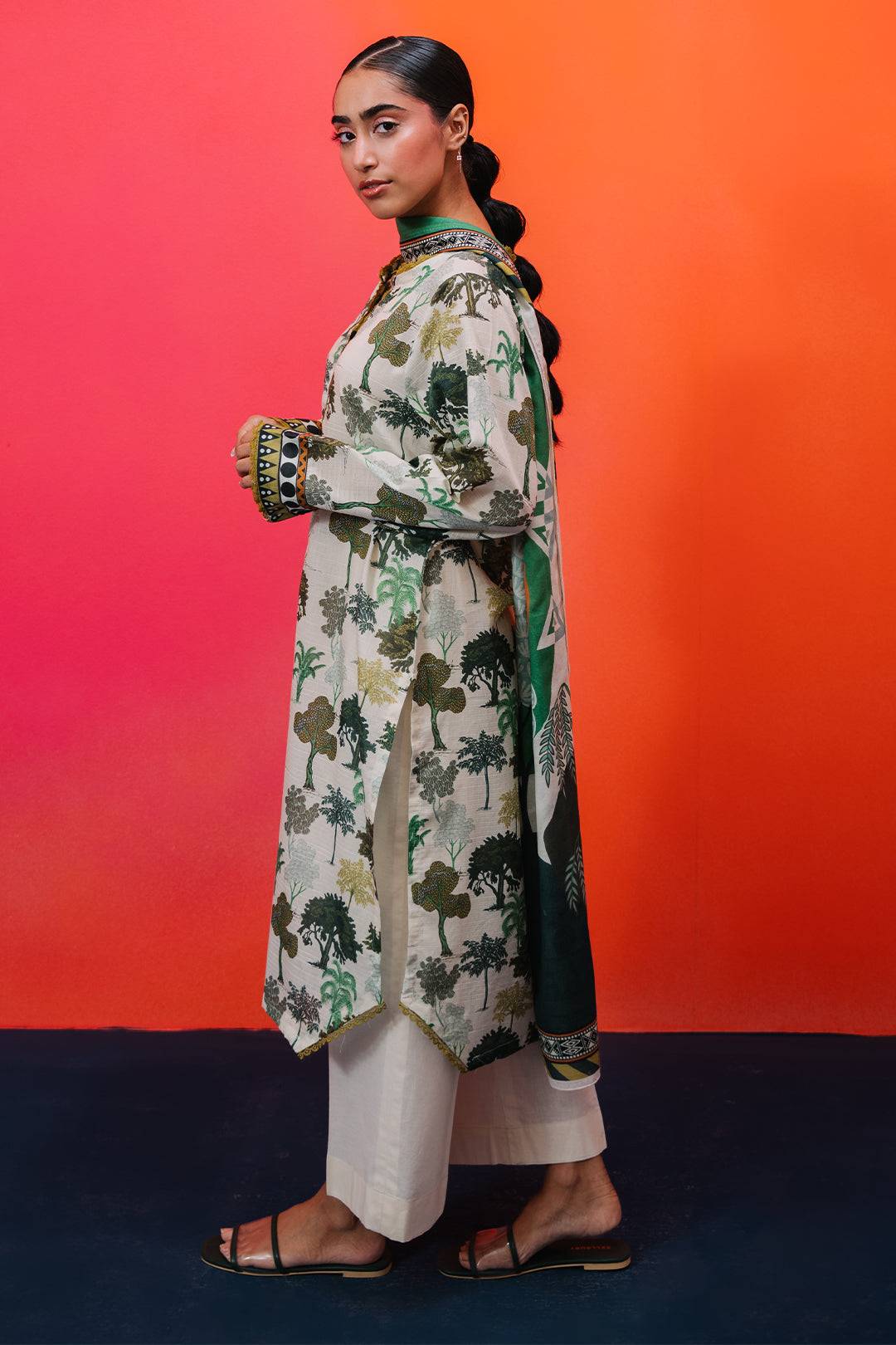 Zellbury | Summer Pret | Kurta Dupatta - 2062 by Maria Faisal - Registered Vendor of : Zellbury Women - type : Essential Pret - 100% original wedding dresses