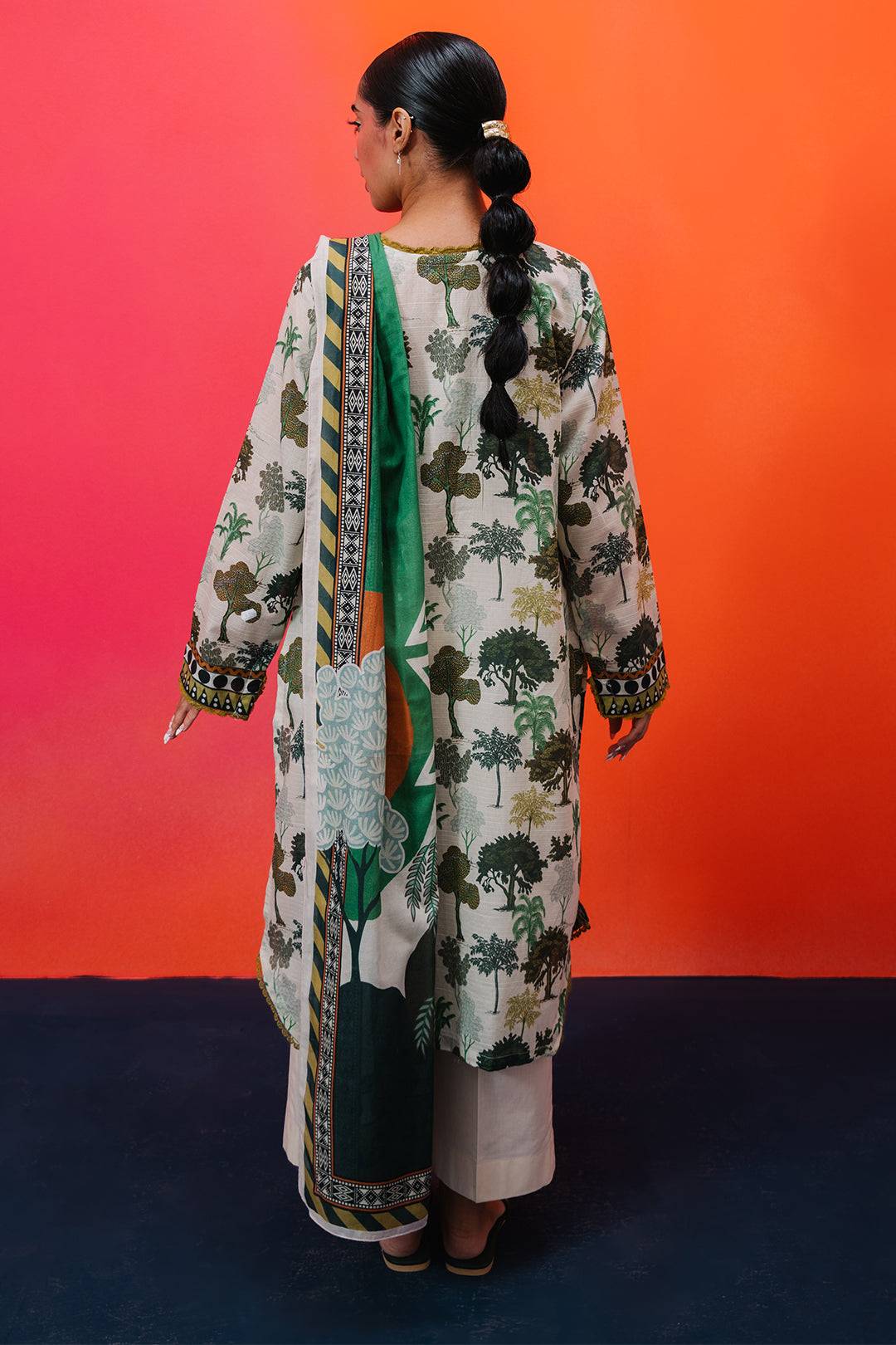Zellbury | Summer Pret | Kurta Dupatta - 2062 by Maria Faisal - Registered Vendor of : Zellbury Women - type : Essential Pret - 100% original wedding dresses