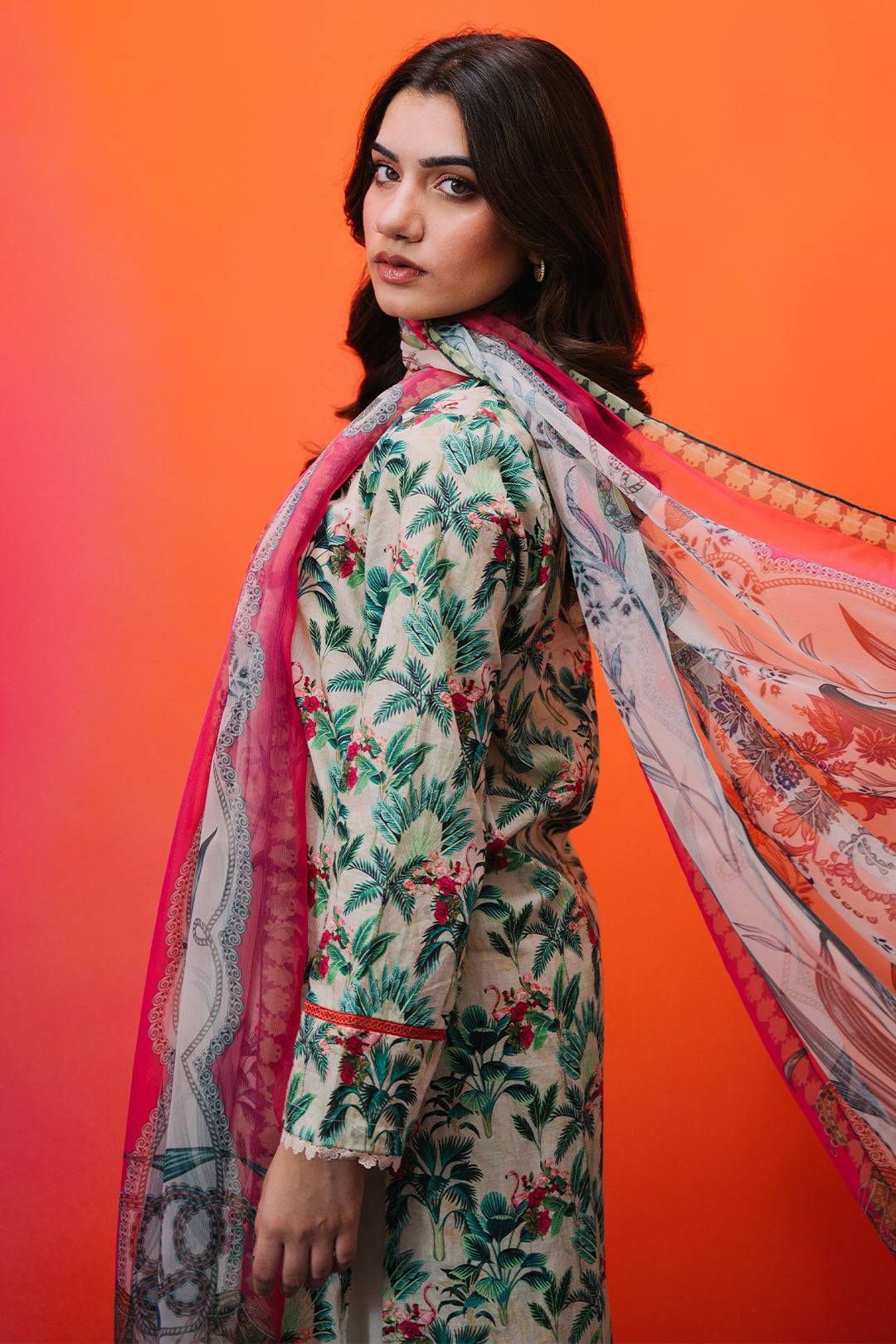 Zellbury | Summer Pret | Kurta Dupatta - 2064 by Maria Faisal - Registered Vendor of : Zellbury Women - type : Essential Pret - 100% original wedding dresses