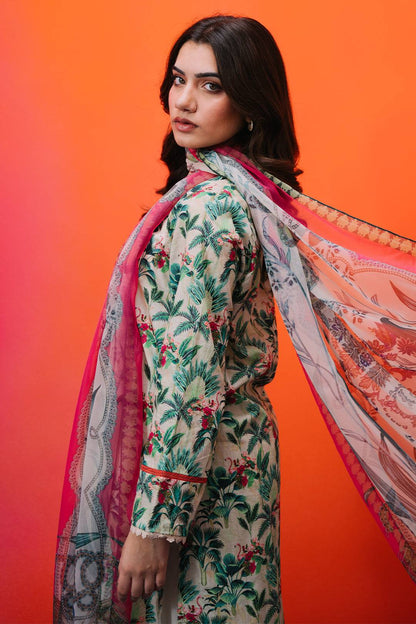 Zellbury | Summer Pret | Kurta Dupatta - 2064 by Maria Faisal - Registered Vendor of : Zellbury Women - type : Essential Pret - 100% original wedding dresses
