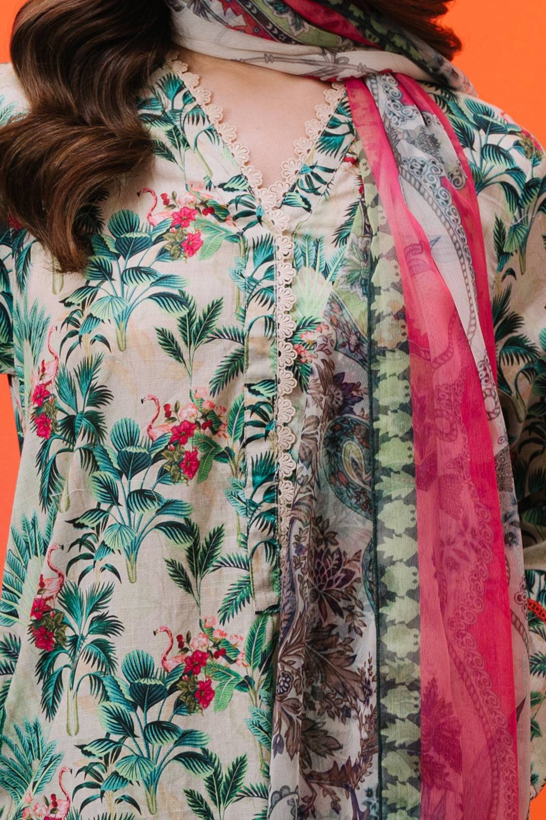 Zellbury | Summer Pret | Kurta Dupatta - 2064 by Maria Faisal - Registered Vendor of : Zellbury Women - type : Essential Pret - 100% original wedding dresses