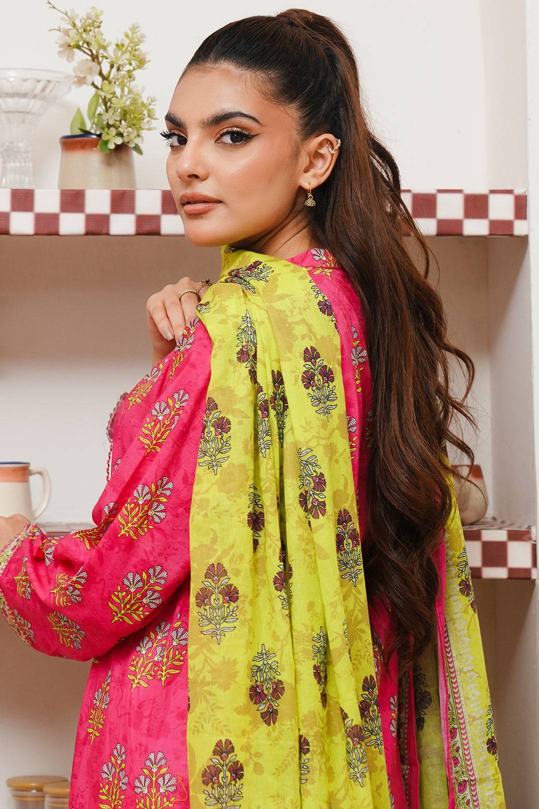 Zellbury | Summer Pret | Kurta Dupatta - 2066 by Maria Faisal - Registered Vendor of : Zellbury Women - type : Essential Pret - 100% original wedding dresses